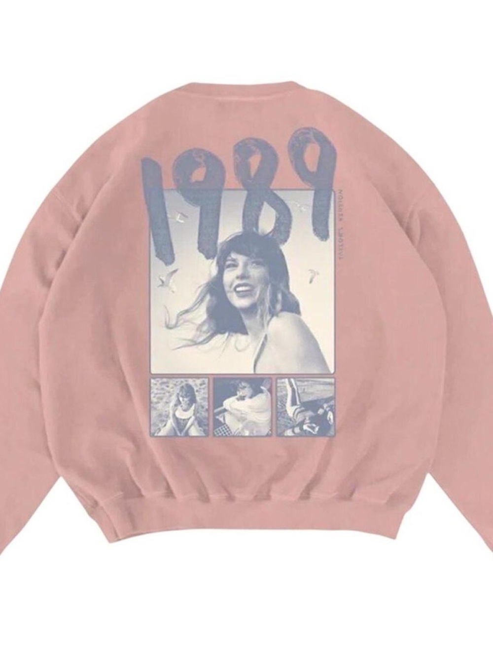 Taylor Swift 1989 Taylor’s Version Sweatshirt in Dusty Pink